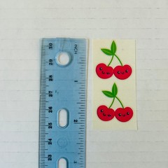 VINTAGE 1980s Stick n Sniff Scented Fruit Stickers PEACHES| PINEAPPLES | KIWI