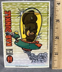Vintage Atomic Alien Browns From Uranus KarBunkle Collectible Sticker Card #8