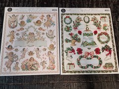 Lot of 9 Victorian Creative Gifted Stickers Sticker sheet 8″ x 10″