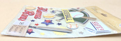 18pcs 3D Baseball Scrapbooking Stickers By Life’s Little Occasions, NEW SEALED