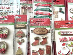 LOT #312 – 9 PKGS CHRISTMAS LITTLE BIRDIE 3D STICKERS & 6X6 PAPER PAD 24 SHEETS