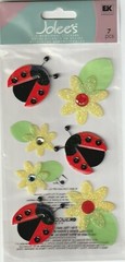 Jolee’s Boutique LeGrande 3D stickers LADY BUGS Theme 63836 FAST FREE SHIPPING!