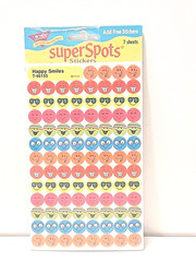 Vintage Lot of 5 New Sealed 1998 Trend Super spots Stickers