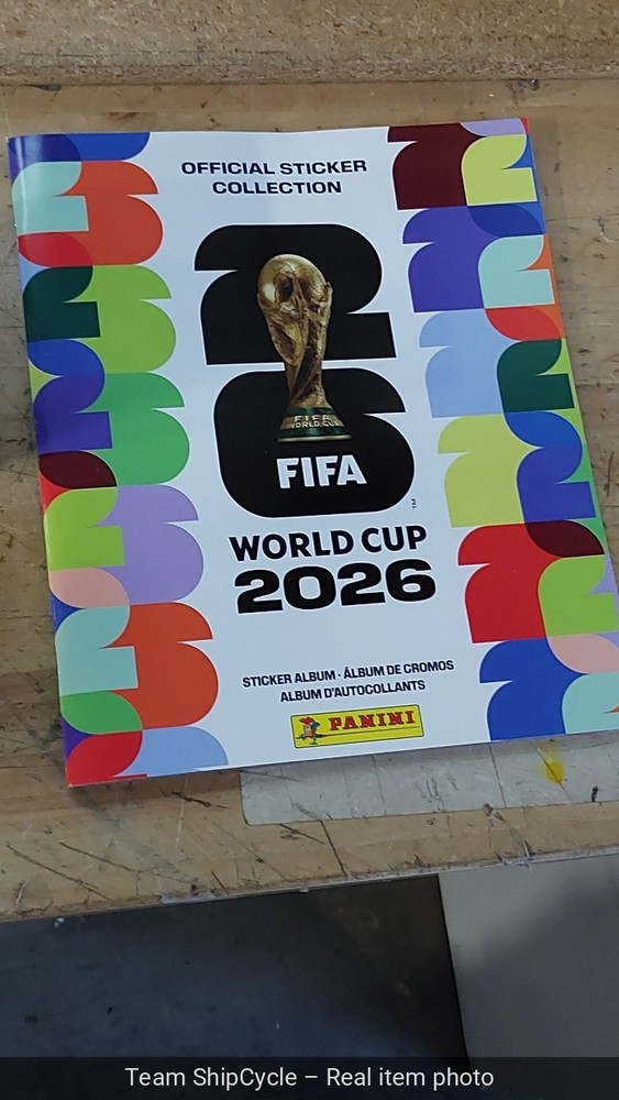 FIFA World Cup 2026 PANINI Stickers 50 packets Soft Cover Album PRESAL G1N