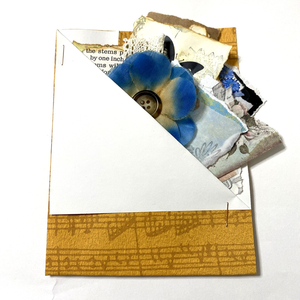Junk Journal Cluster Pocket NEW STASH! Handmade Various Themes