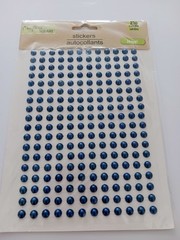 Crafter’s Square – Jewel Stickers – Blue – 216 count – Retired
