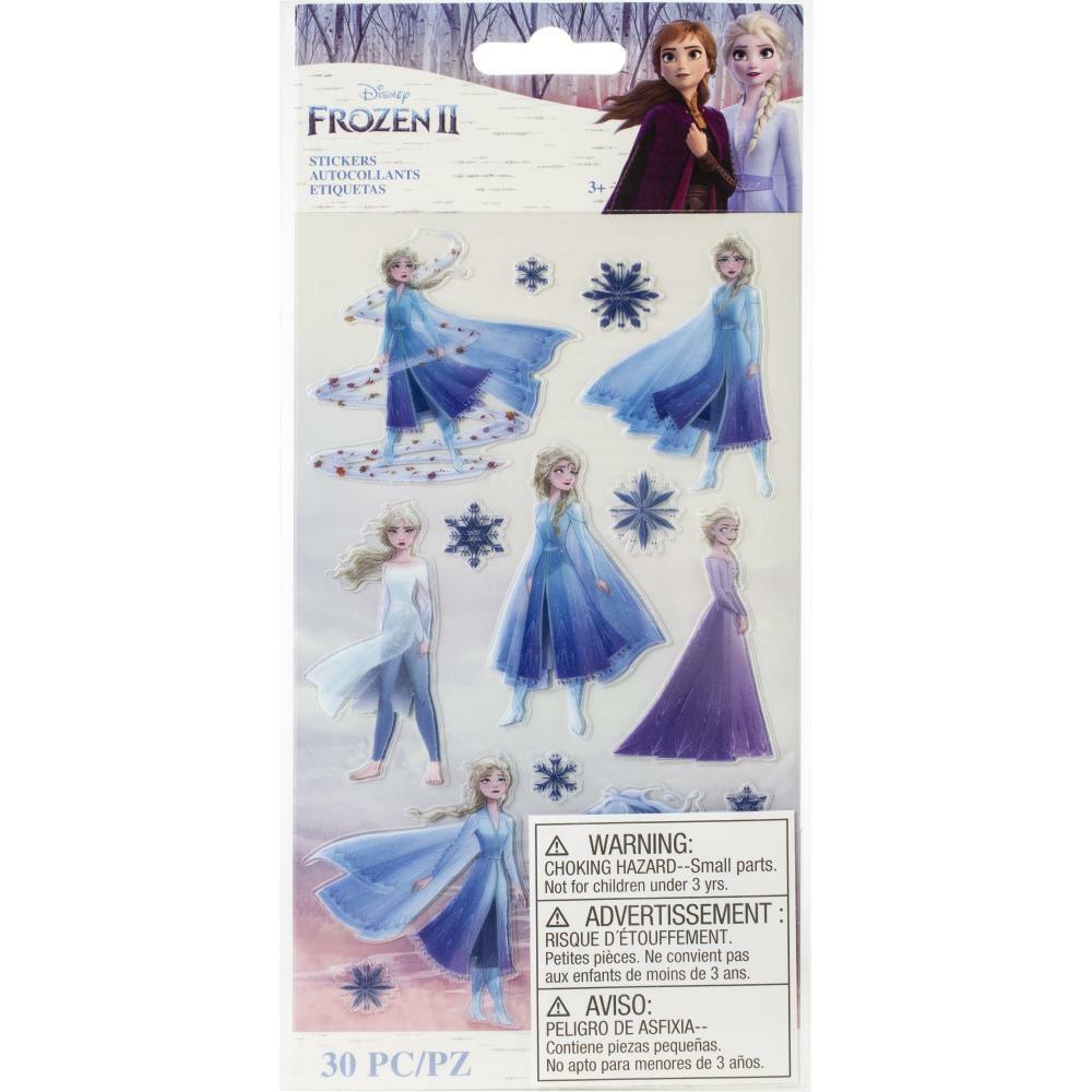 EK Disney Frozen II Elsa Stickers 2 Sheets