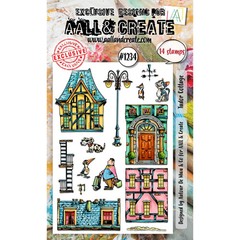 AALL AND CREATE -CLEAR ACRYLIC STAMPS – TUDOR COTTAGE