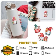 Vybonz Gnome Stickers Set Gnome 2 3 Inches