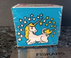 Vintage Stickers Unicorn Star Bright Designs Note Pad Pack NOS NIP 80s LAST ONE