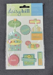 Lot of Baby Girl Scrapbook Stickers Butterfly Flowers Sayings Mixed Brands