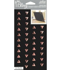 Rose Gold Triangle Bling Gems Jolee’s Stickers Crafts Scrapbook