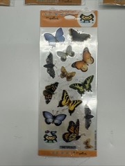 Lot 12 Hallmark Stickeroni Sticker Packs NWT Butterfly Cats Flowers Cities NEW