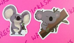 Cute Koalas Stickers Lot Style 1