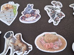 100 Pc Vintage Retro Cottagecore Stickers Colorful New