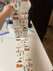Lot 10 Mods Mrs Grossman Vintage Sticker Sheets USA Travel Statue of Liberty DC