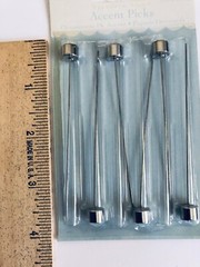 ACCENT PICKS BYVICTORIA LYNN FOR SCRAPBOOKING FLORAL, 3″, GLASS STONE CRYSTAL AB