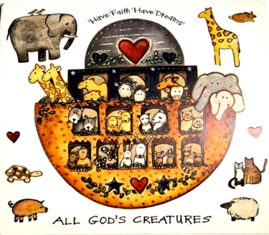 Noah’s Ark Noah Animals God’s Creatures Faith Dreams Colorbok Joy Marie Stickers
