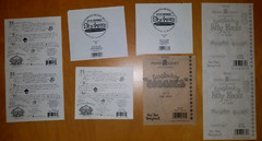 Vintage SUSAN BRANCH Provo Craft Frances Meyer Stickers girl power Tea angels