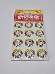 Vintage TREND 288 Stinky Stickers Scratch ‘n Sniff 12 Flavors T-556 NOS Rare!