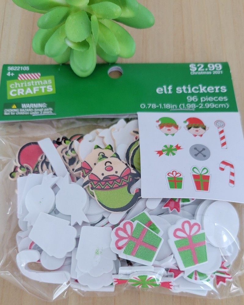 Elf Stickers (96 piece).