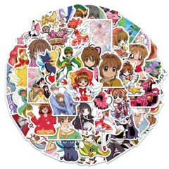 Cardcaptor Sakura Stickers Vinyl Decal Skateboard Laptop Luggage Pack Lot 50pcs