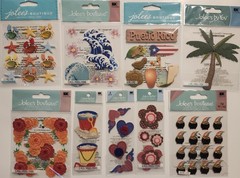 JOLEE’S BOUTIQUE Lot of 29 Dimensional Scrapbooking Stickers Assorted
