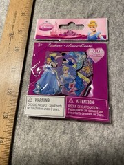 Sandylion Die Cut Stickers Disney Princess Theme 100 Count Multicolor