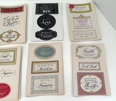 Anna Griffin Artfully Said Vellum Quote 143 Stickers – AG 528 New – Scrapbooking