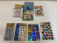 Vintage 80s Sticker Lot Toy Story Woody Woodpecker Mello Smello Stickers Pez Lot