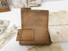 Junk Journal Ephemera Money Envelope & File Tag Vintage Style Grungy Set B