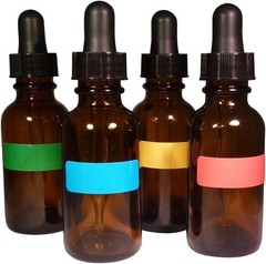 Colored Coding Labels Rectangular 1.375 inch by 0.5 Inch – Assorted Colors