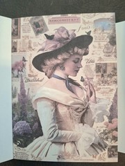 120 Sheets Vintage Material Scrapbooking Paper Pack The Rose Manor 5 1/2X 3 3/4