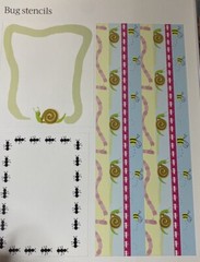Vintage Scrapbook Stickers & Stencils Book 400 stickers Zoo Birthday