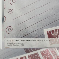Creative Memories Snow Flurry Photo Mat, Journaling, Sticker Pack Bundle 10 Pack
