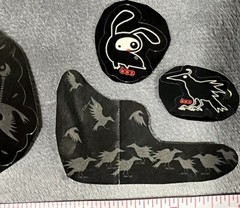 Vintage Hot Topic Ruby Gloom Doom Sticker Set Raven Crow Carousel Ride Name Dog