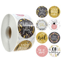 1.5″/1″ Thank You Stickers for Small Business Self-Adhesive Waterproof Stickers