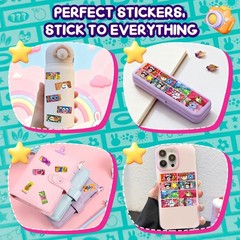 Creative Sticky Rolls Bracelet Making Kit for –150 Reusable Stickers,DIY Surp…