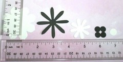 🩷40 BLOSSOM PARTY build a flower cardstock paper die cut embellishments ..
