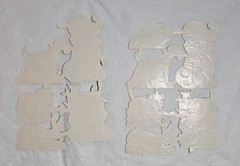 Vintage Embossed Die Cuts Victorian Dogs Cats Farm Animals Germany NOS Lot Of 2