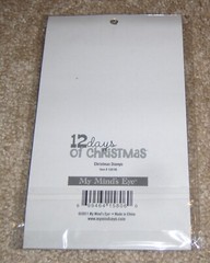 My Mind’s Eye 12 Days of Christmas Acrylic Stamp Set….NIP