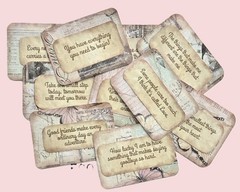 Winnie the Pooh Inspired cards for encouragement/friendship Journals