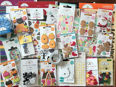 NIGHTMARE B4 CHRISTMAS HALLOWEEN DOODLEBUG STOCKING STICKERS EMBELLISHMENTS $150