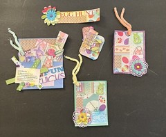 #2694 13 PCS EASTER EPHEMERA TAGS EMBELLISHMENTS JUNK JOURNAL SCRAPBOOK -Tonya