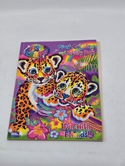 Modern Lisa Frank Stickers Coloring Activity Books LOT – Some Used