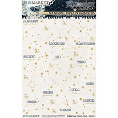 49 & Market – Starlight Dreams – 6×8 Blendible Rub-on Transfers, DSD-30679