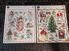 Lot of 9 Victorian Creative Gifted Stickers Sticker sheet 8″ x 10″