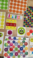 Vintage Assorted Smiley Face Stickers Nostalgic Highlights Wal-Mart Hallmark AGC