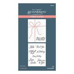 Spellbinders BETTER PRESS – PRESS PLATE – LITTLE GIFT -BP-202