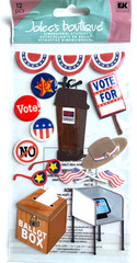 Jolee’s Stickers, Miscellaneous Theme, Jars, Voting, Food, Sewing & More, PICK!